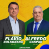 <![CDATA[ Flávio Bolsonaro anuncia Alfredo Gaspar como vice para a eleições presidenciais no Brasil ]]>