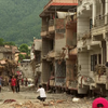 Nuwakot geprägt von der enormen Zerstörung, die die verheerenden Überschwemmungen im Nepal hinterlassen haben