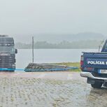 Polícia Marítima e GNR criaram um perímetro de segurança junto do rio