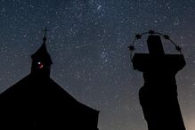 Chuva de estrelas Perseidas observada na República Checa