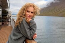 Nicole Kidman nas férias em família na Islândia