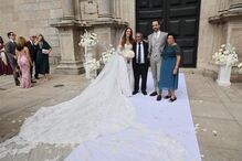 Ágata Rodrigues e Ricardo Moutinho casam em Marco de Canavezes com os pais