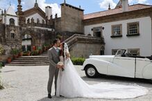 Ágata Rodrigues e Ricardo Moutinho Guilherme casaram-se em Marco de Canavezes