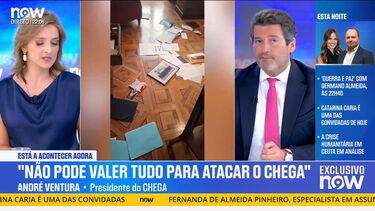 "Foi o deputado Francisco Gomes que me avisou": Ventura diz que Parlamento não o informou sobre o assalto ao gabinete
