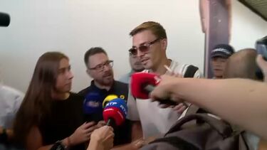 João Palhinha na chegada a Lisboa: "Ainda sou jogador do Bayern e regresso domingo a Munique"