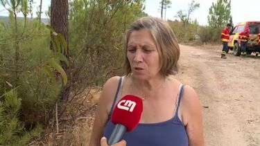 Incêndio em Mouriscas não colocou casas em risco, mas moradores viveram noite de sobressalto