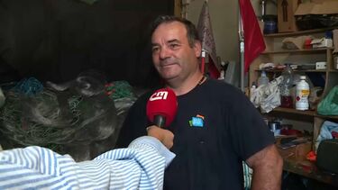 "Não está bom para ir para o mar": pescadores da Costa da Caparica prejudicados pela chuva que se faz sentir no País 