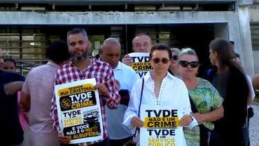 "TVDE não é um crime, TVDE é serviço público": Colegas defendem motorista que foi detido pela GNR em Albufeira
