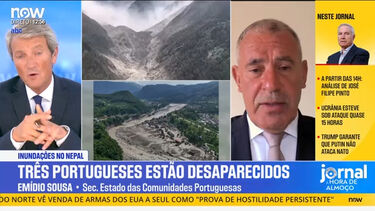 "Temos os nossos serviços diplomáticos a acompanhar todo o processo": garante Emídio Sousa sobre portugueses no Nepal