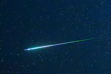 Meteoro com cauda verde avistado na Alemanha durante as Perseidas