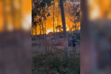 Incêndio em Santo Tirso