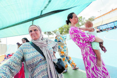 Escola dá abrigo a mulheres e meninas migrantes em Ceuta