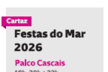 Veja o cartaz das Festas do Mar 2026