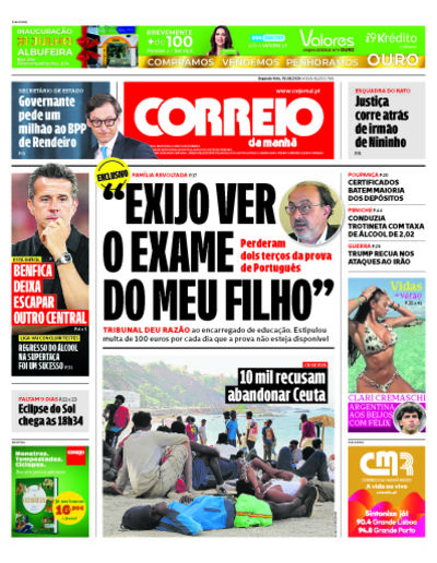 Capa de Jornal