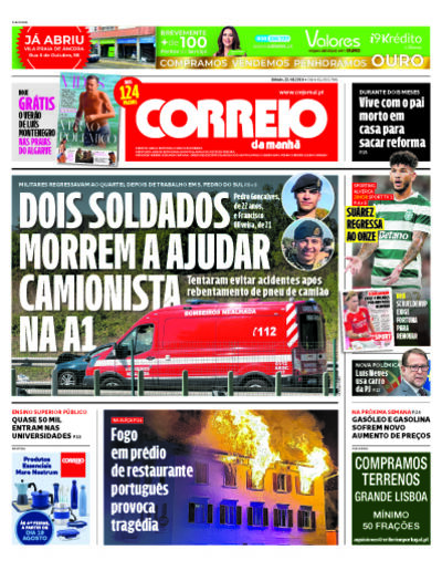 Capa de Jornal