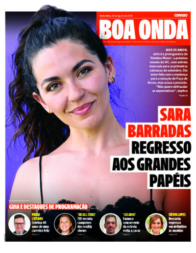 Capa de sexta-feira, 28 de agosto de 2026