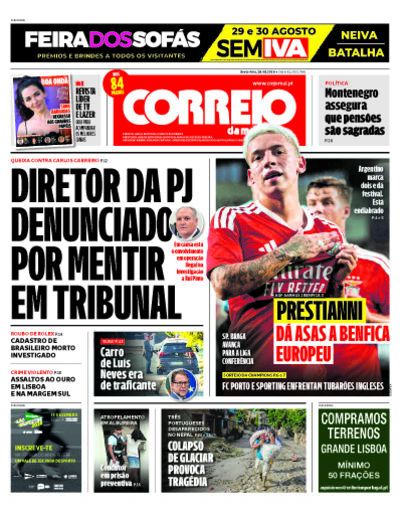 Capa de Jornal