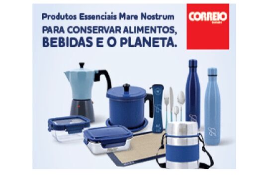 Produtos essenciais Mare Nostrum para conservar alimentos, bebidas e o planeta
