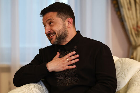Zelensky agradeceu a Montenegro e Seguro, esta terça-feira, pela solidariedade de Portugal com a Ucrânia