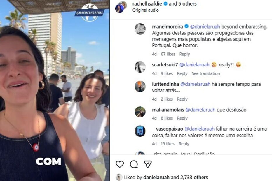 Daniela Ruah criticada