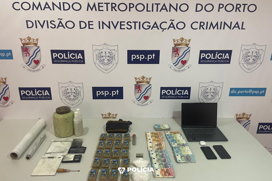 PSP apreende droga, dinheiro e telemóveis em operação