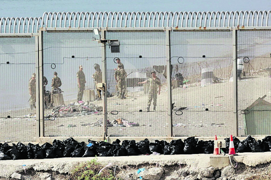 O Governo espanhol mobilizou militares para Ceuta