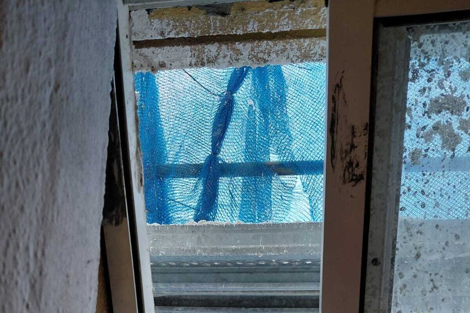 Casa fornecida pela CMA, para onde a família se recusa a ir