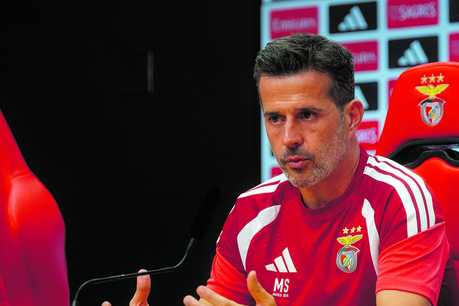 Marco Siva, treinador do Benfica