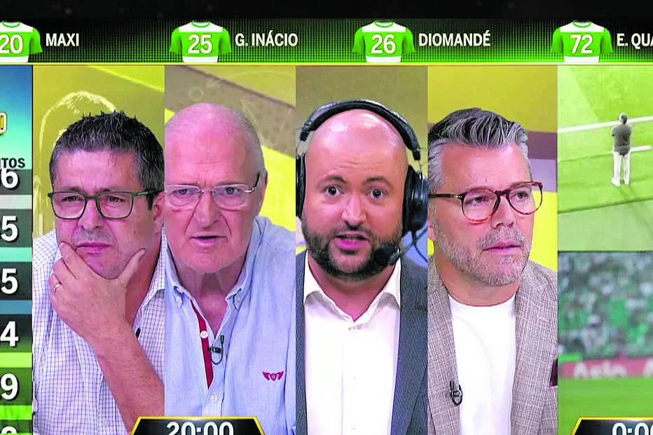 Emissões da CMTV acompanham jogos dos três grandes do futebol nacional