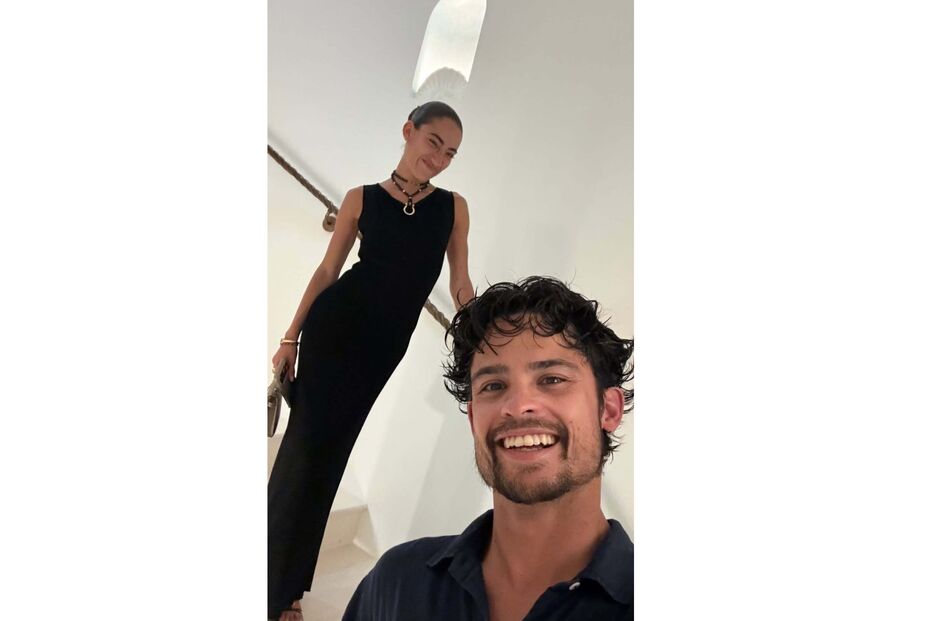 Matilde Mourinho e o marido Dan Graham de férias em Capri, Itália
