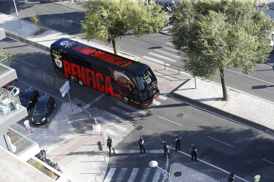 Autocarro do Benfica