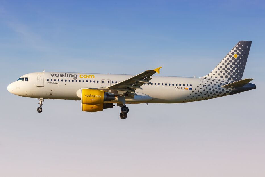 Portugueses iam viajar na companhia espanhola Vueling 