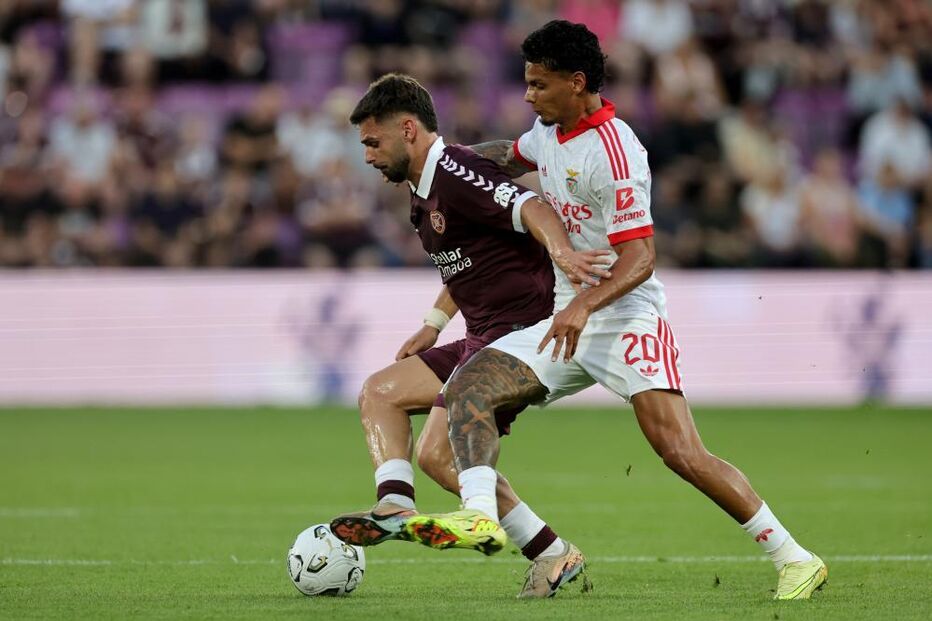 Jogo Hearts-Benfica