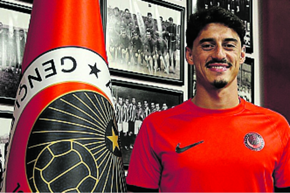 Tiago Gouveia no clube turco Gençlerbirligi