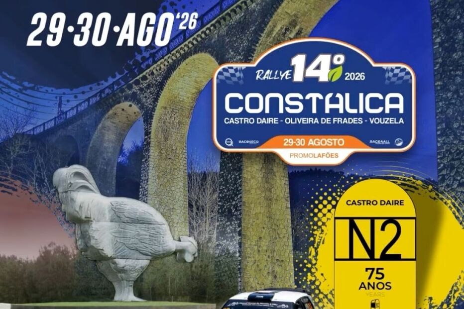 Rallye Constálica: Castro Daire, Oliveira de Frades, Vouzela em 29-30 Agosto