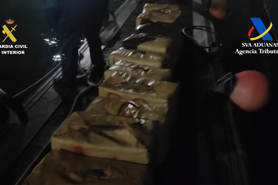 6 toneladas de haxixe e 10 detidos em operação de combate ao narcotráfico nas costas de Huelva junto à fronteira algarvia