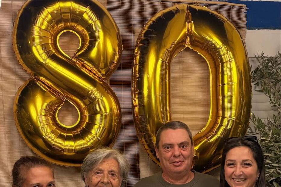 Maria Marcelina celebra 80 anos rodeada da família