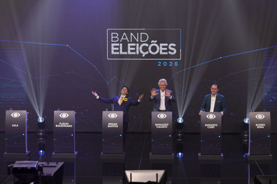 Debate presidencial de 2026 marca ausência de pesos-pesados e ataques entre candidatos