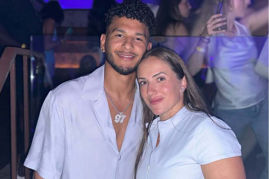 Luiz Suárez e Carolina