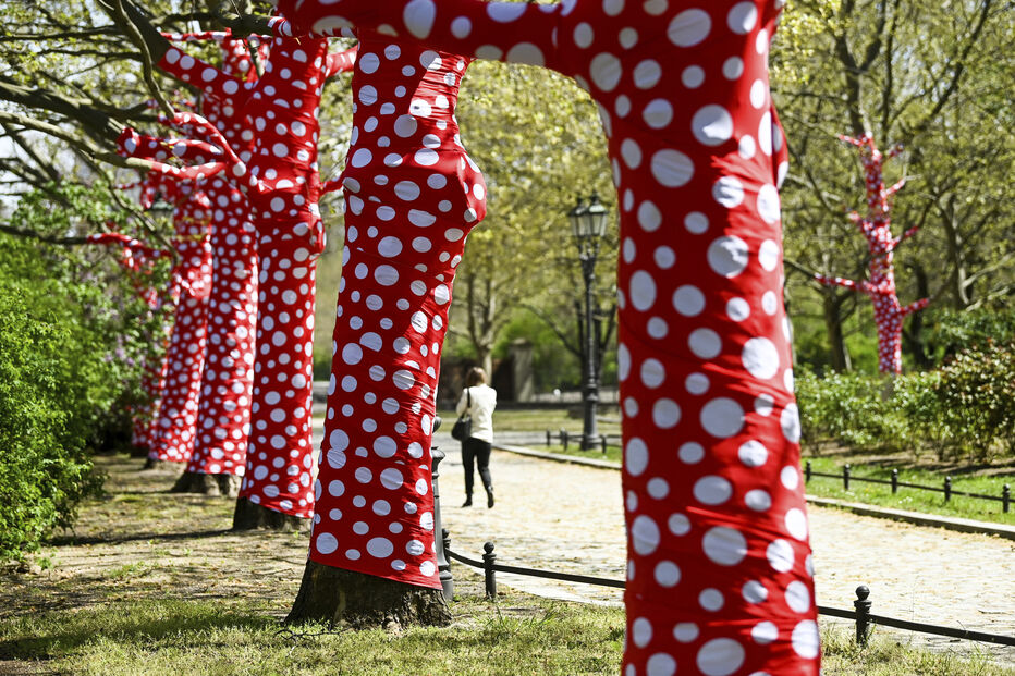Yayoi Kusama era conhecida como a