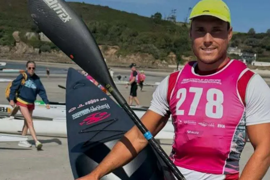 Bernardo Pereira tornou-se este sábado, juntamente com Sara Sotero, campeão da Europa SS2 de canoagem de mar