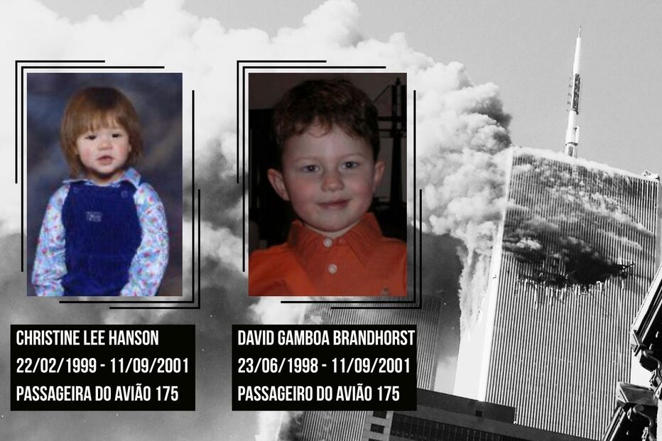 Christine Lee Hanson é a vítima mais nova dos ataques terroristas do 11 de Setembro. David Gamboa-Brandhorst seguia no voo 175 da United Airlines 