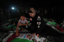 Gaza enterra corpos recuperados