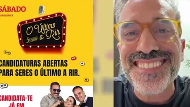 "Têm aparecido jovens com talento": Marco Horácio sobre iniciativa de comédia 'O último a rir'