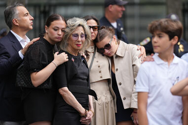 Familiares das vítimas do 11 de Setembro na cerimónia dos 25 anos do 11 de Setembro