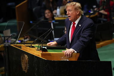 Donald Trump na Assembleia Geral das Nações Unidas