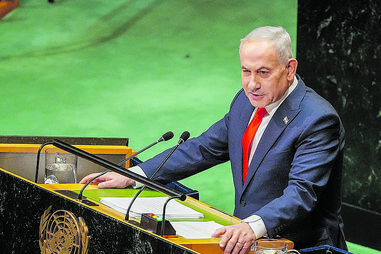 Netanyahu, primeiro-ministro israelita