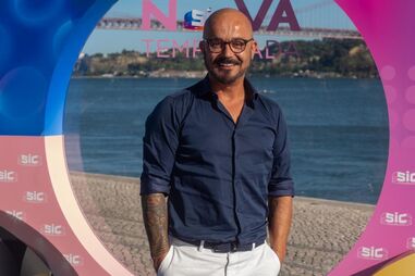 Fernando Rocha na apresentação da nova temporada da SIC