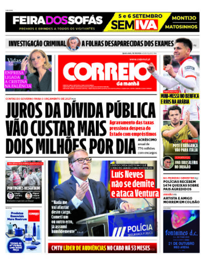 Capa de Jornal