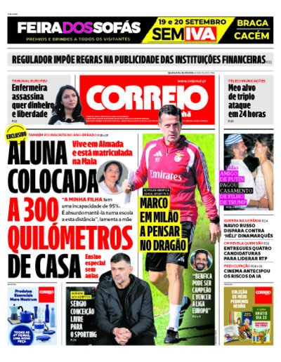 Capa do jornal